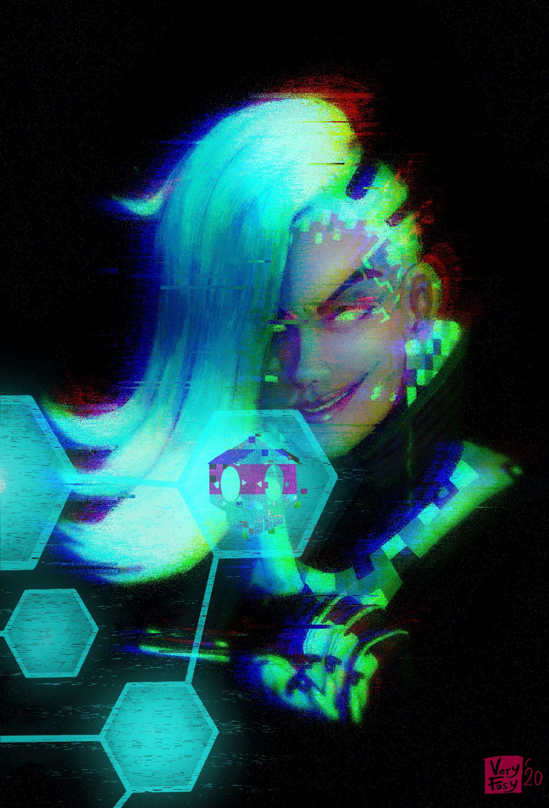 ArtStation - Sombra - Overwatch Fanart