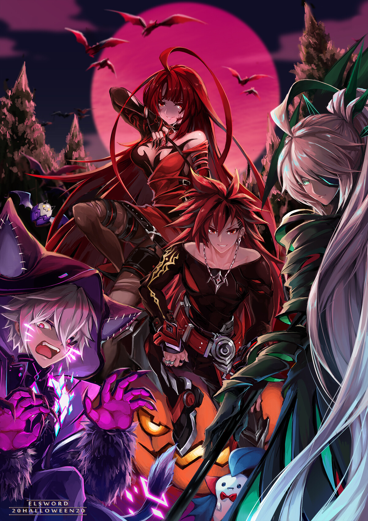 ArtStation Elsword 2020 HALLOWEEN