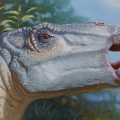 Andre mata iguanodon by andre mata