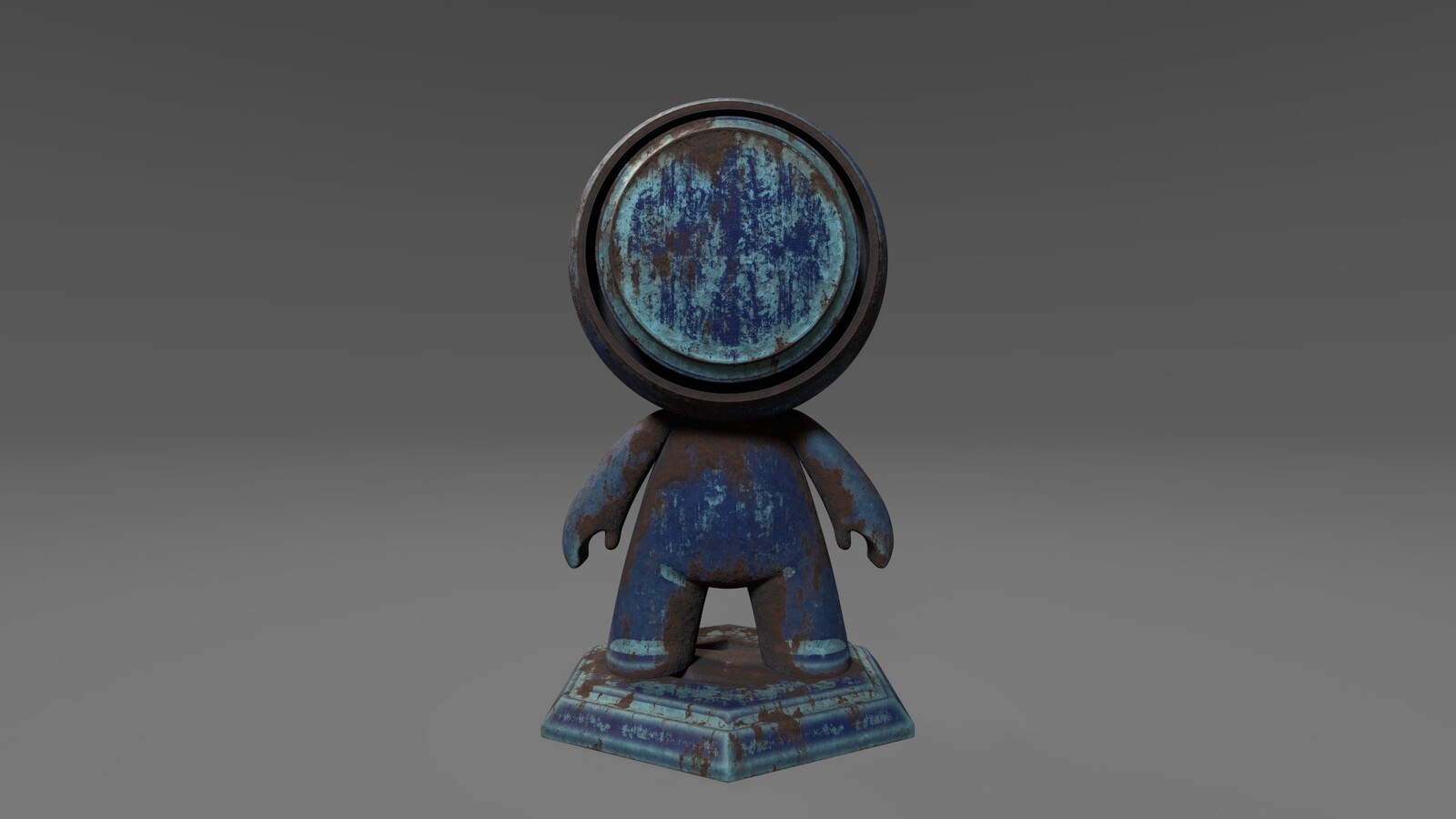 Rusted Metal Material Alternative