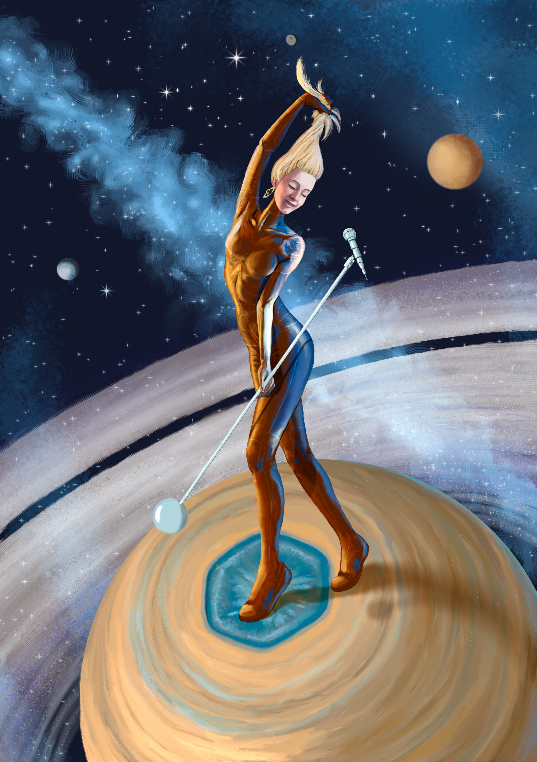 Луна сатурн женщина