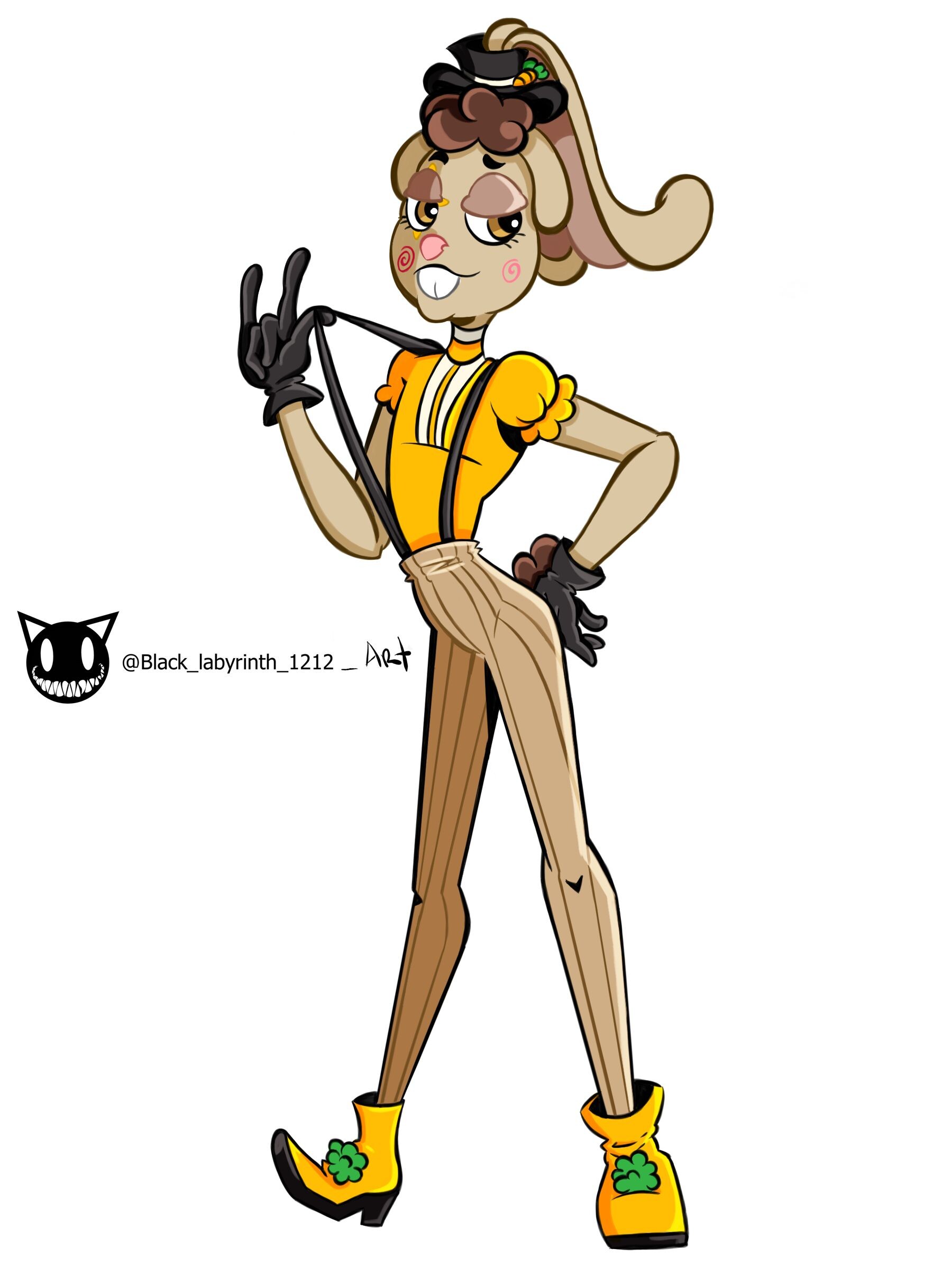 ArtStation - Bunny Clown Character Design with Animation Video