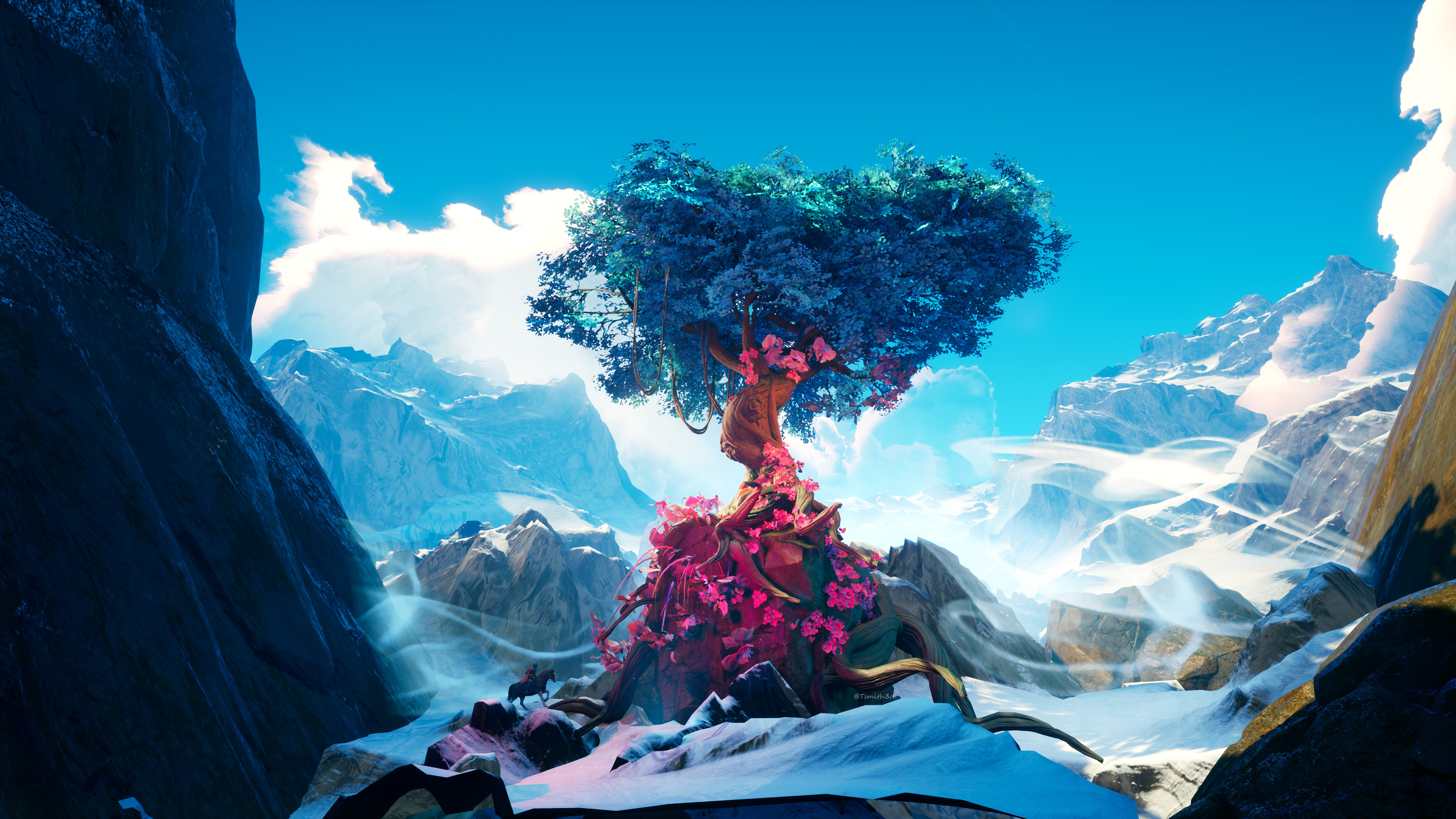Tree On the Mountain UE4 by Tyler Smith