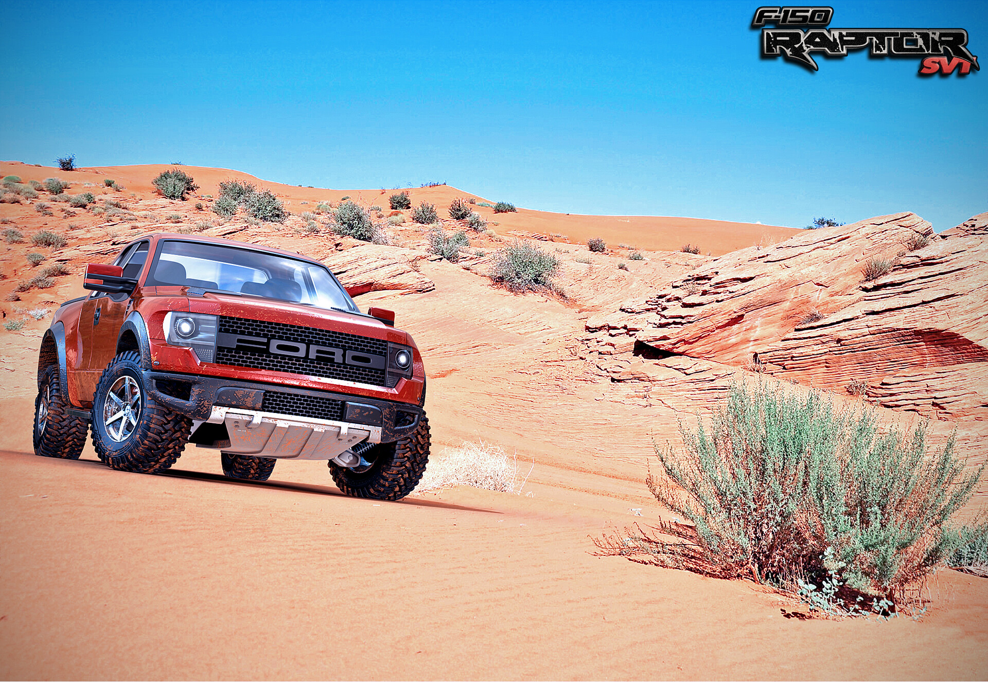 ArtStation - Ford Raptor