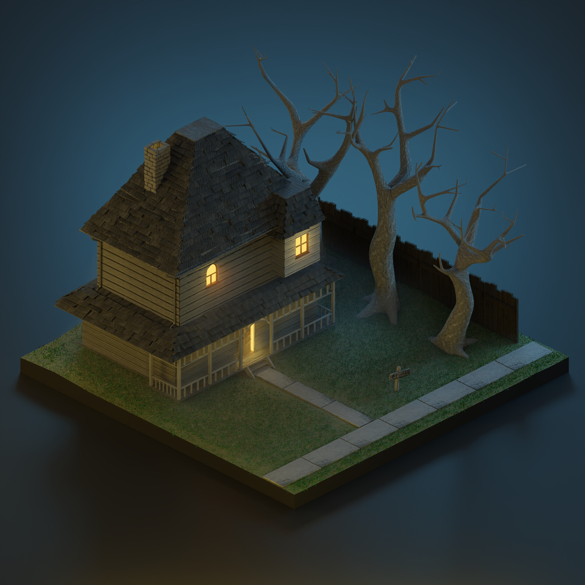 ArtStation Monster House