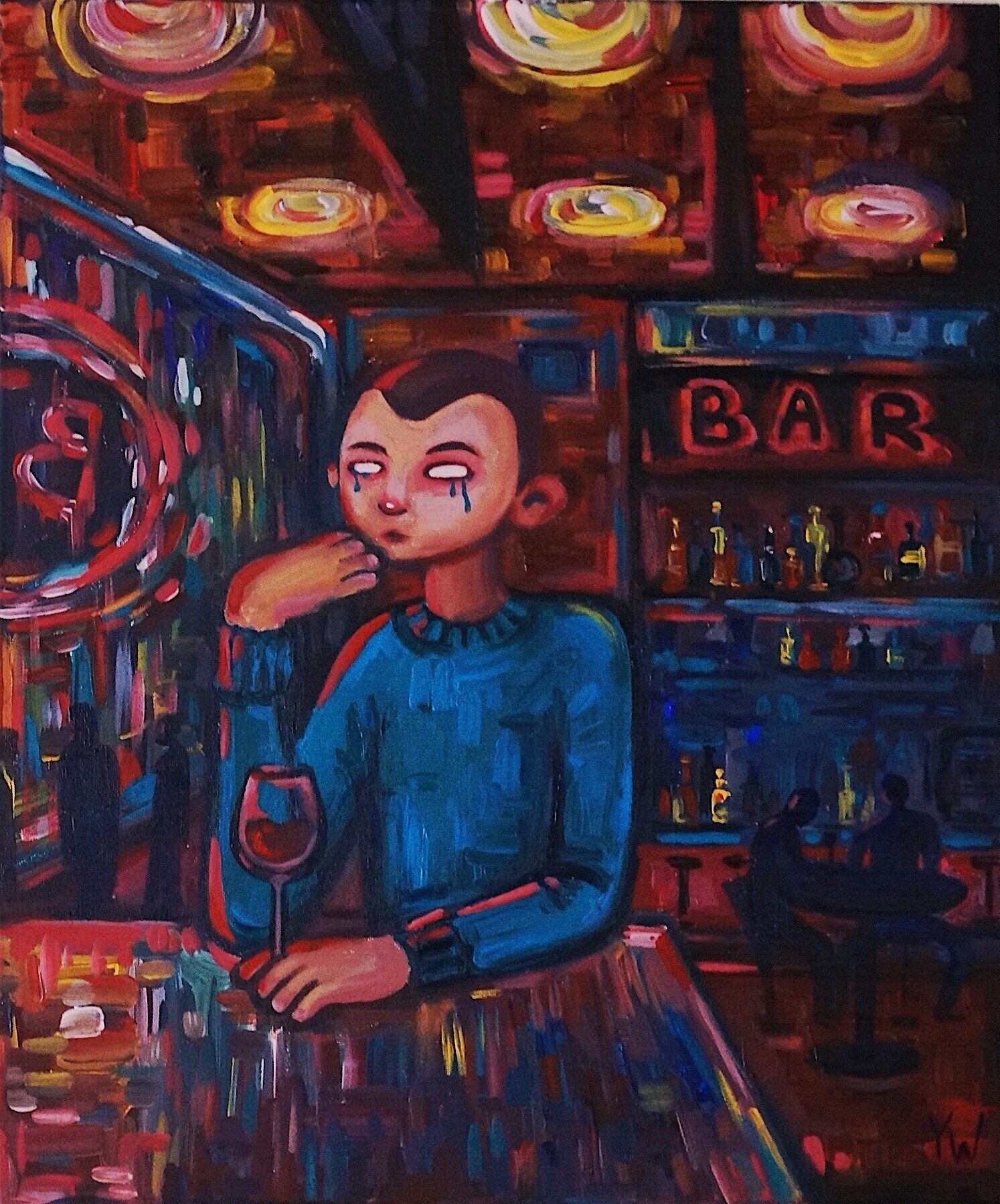 ArtStation - In the bar
