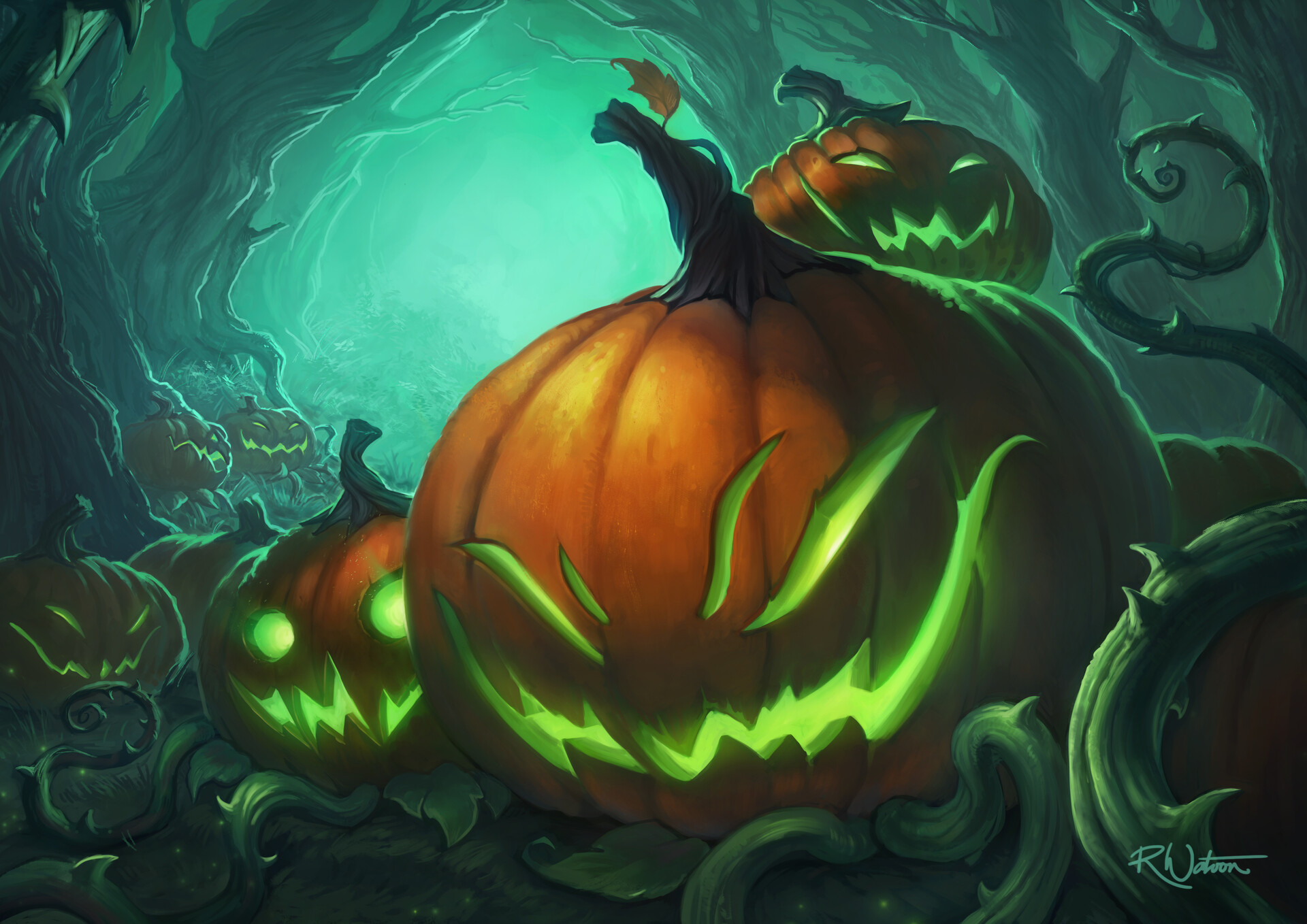 Artstation Halloween 2020 2014