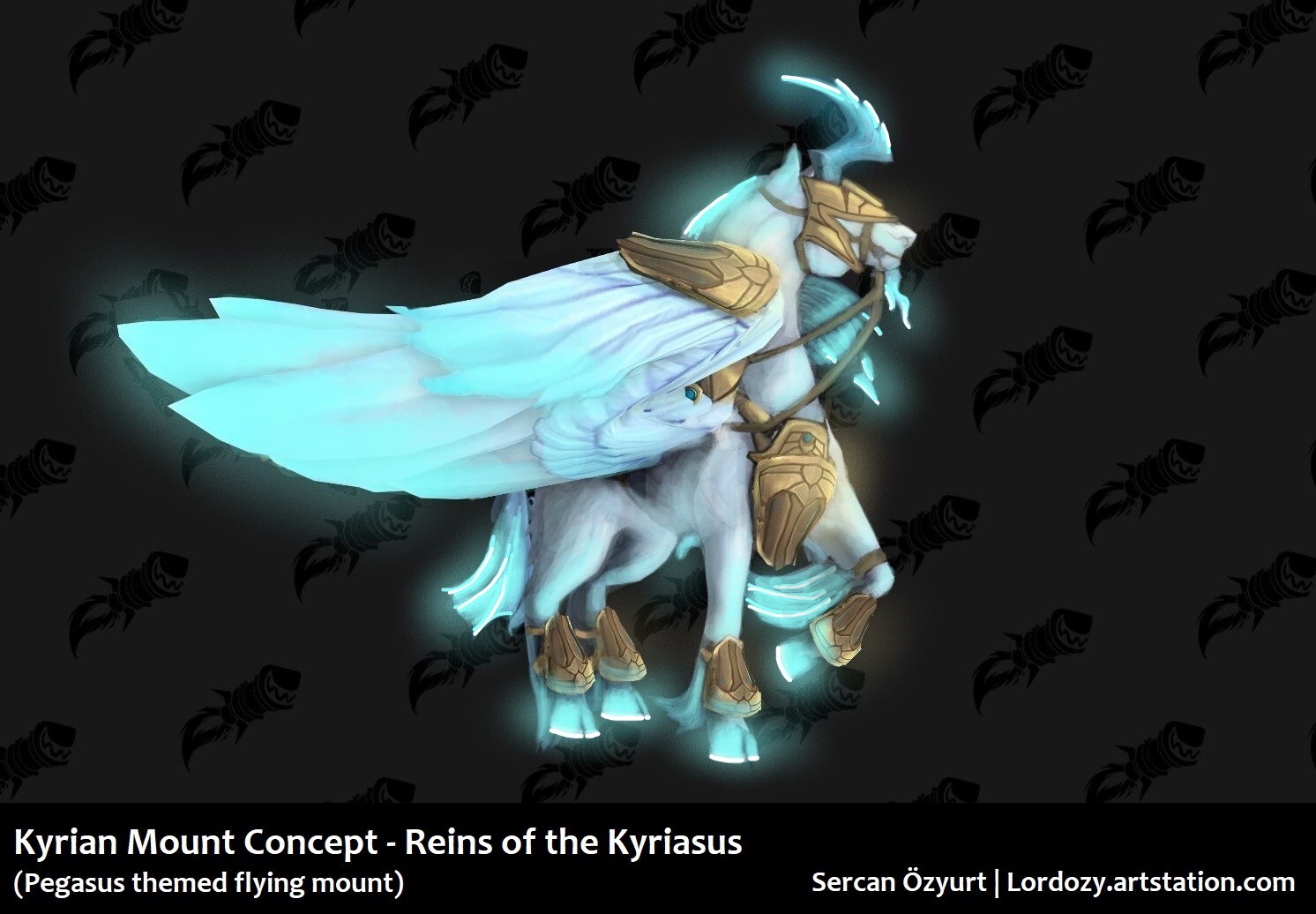 [Fan Concept] Pegasus Mount Concept - World of Warcraft