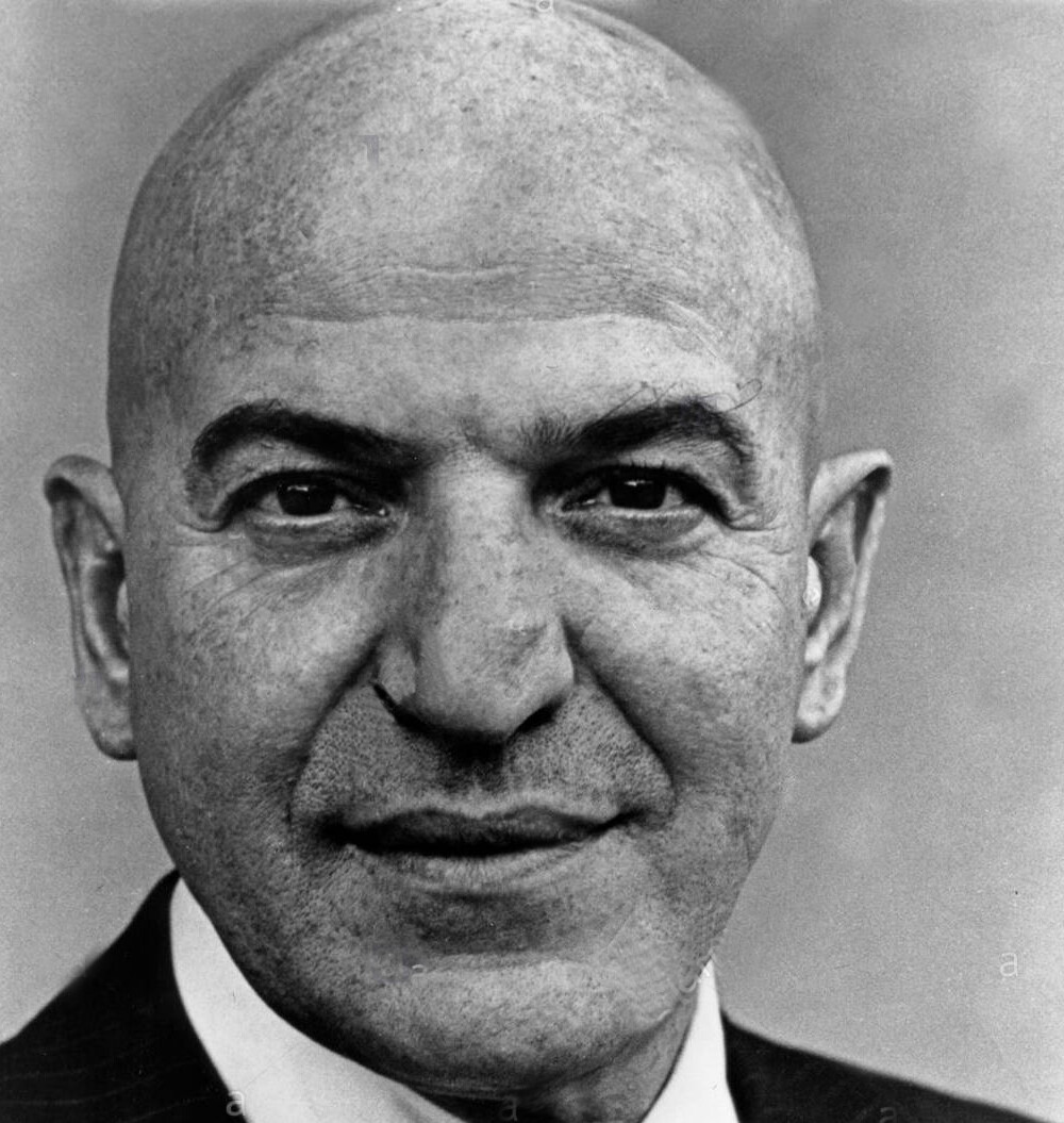Telly Savalas With Hair