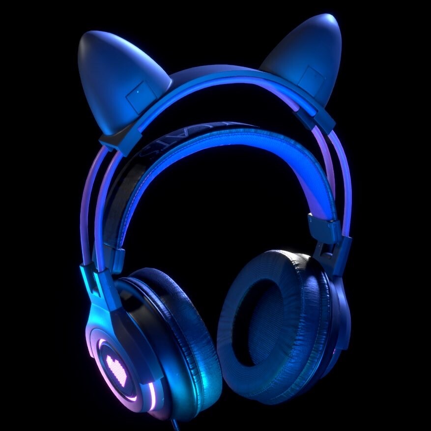 ArtStation NEKOMIMI headset