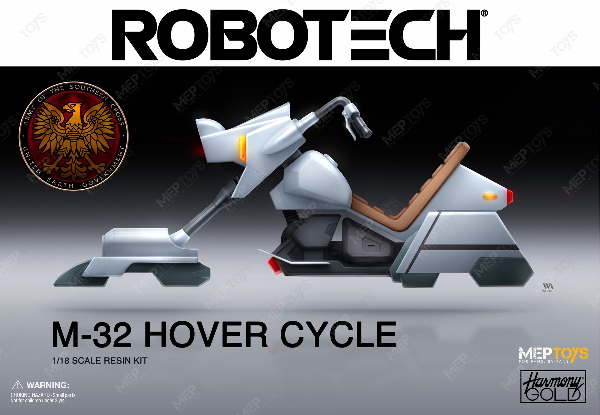 ArtStation - Robotech: Southern Cross Hover Cycle box art