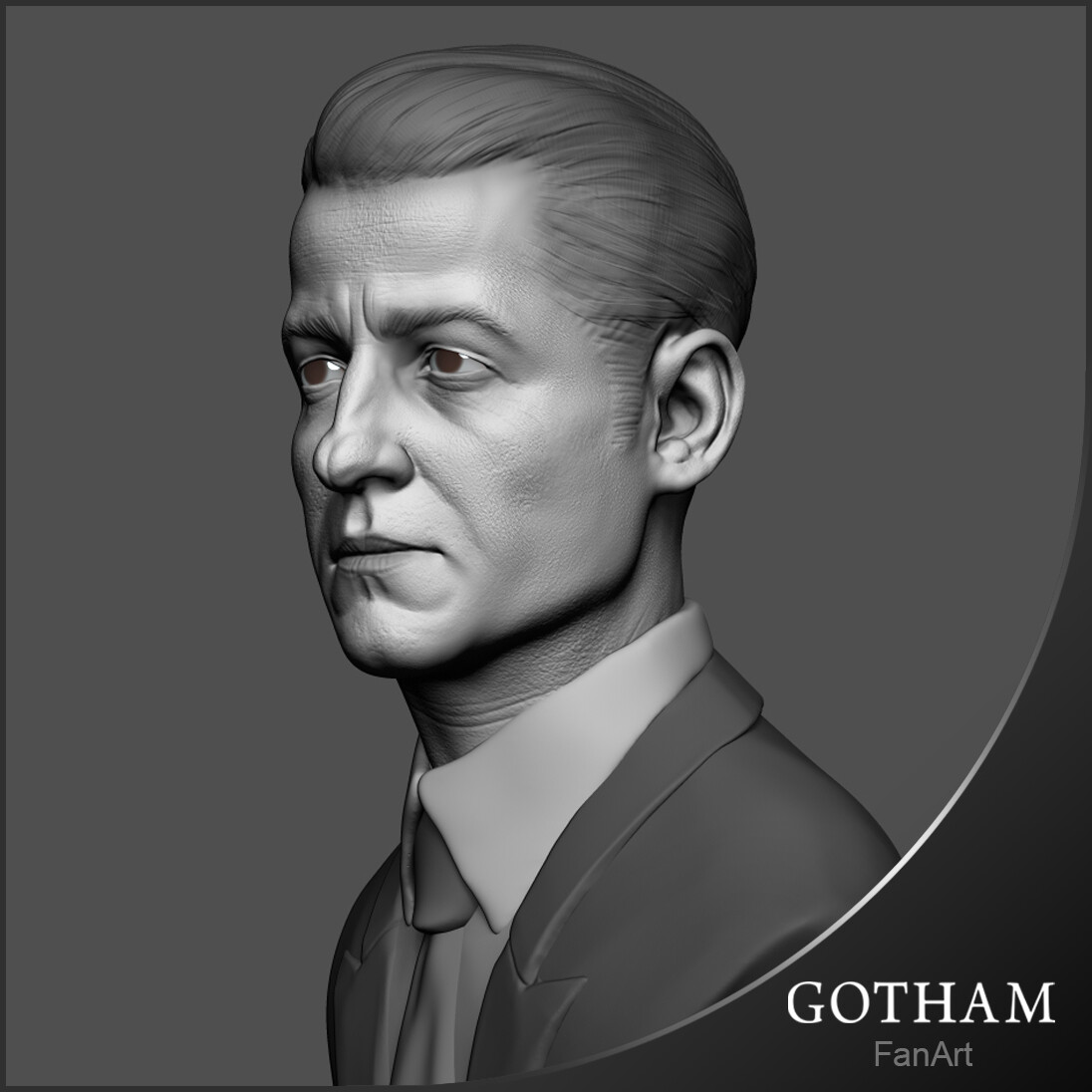 Gordon Gotham Fan Art.