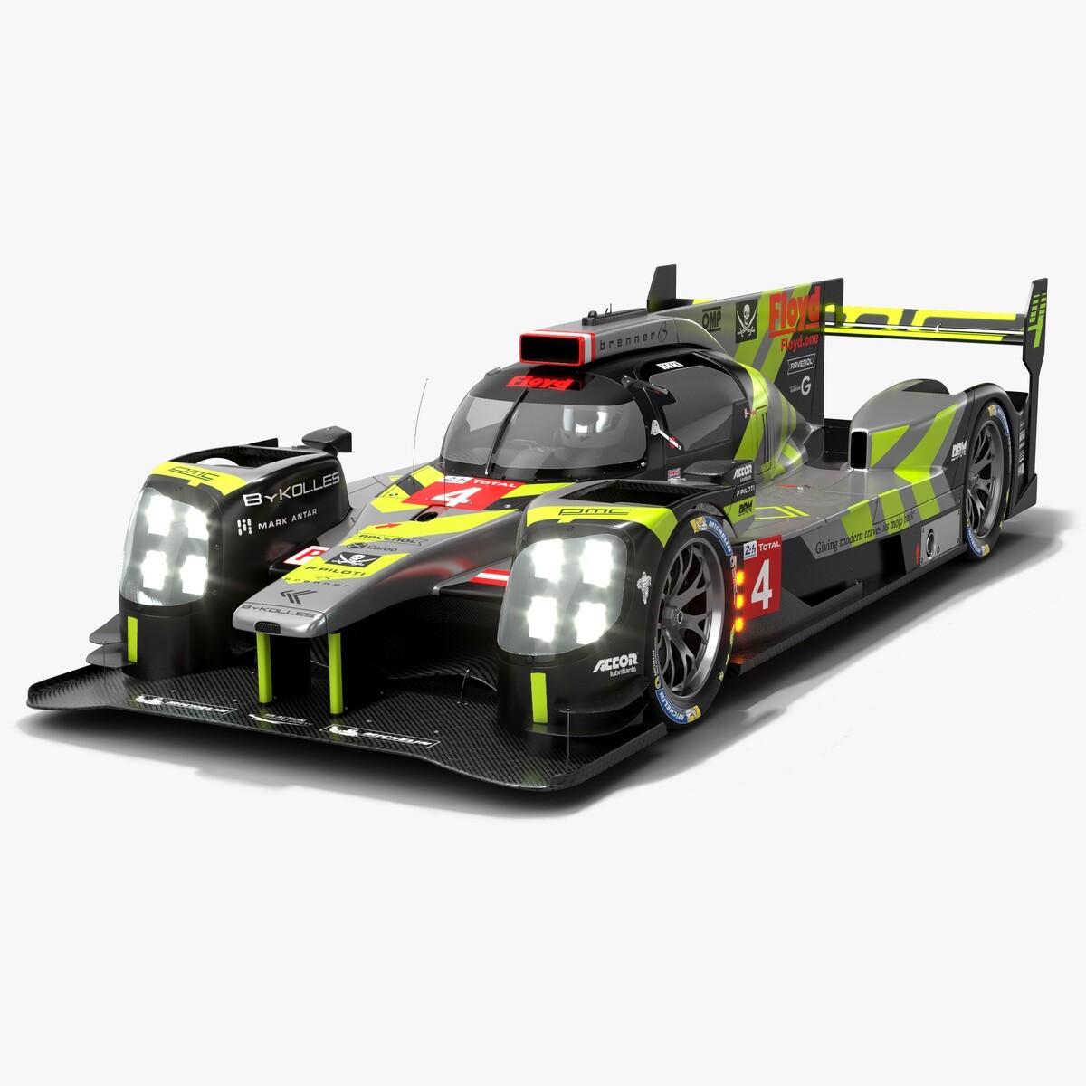 Spark 1/43 ENSO CLM P1/01 Gibson No.4 ByKolles Racing Team 24H Le Mans Spark 1/43 ENSO CLM P1/01 Gibson No.4 ByKolles Racing Team 24H Le Mans