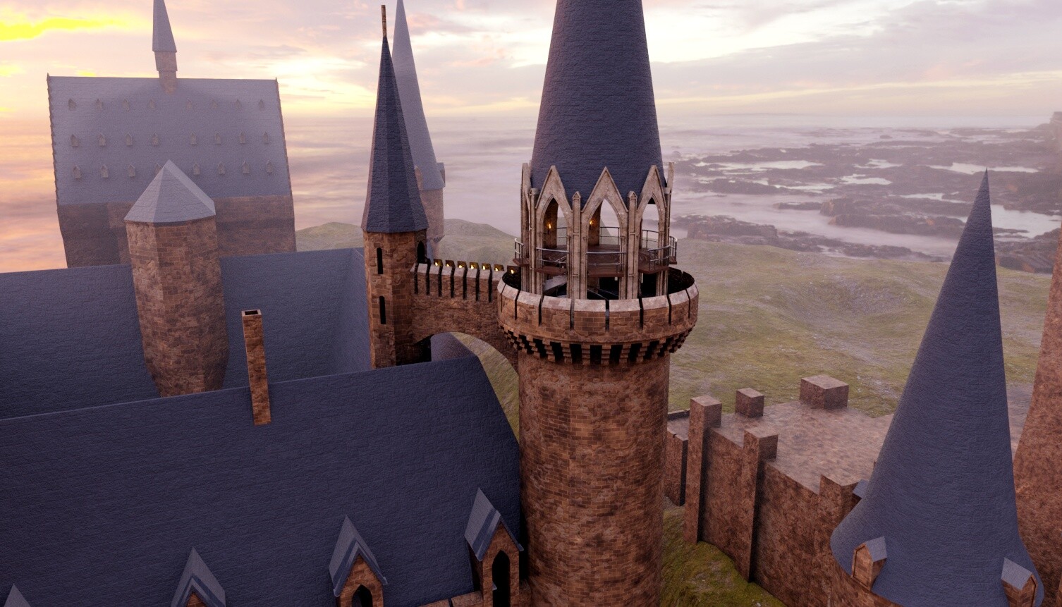Hogwarts tower sales