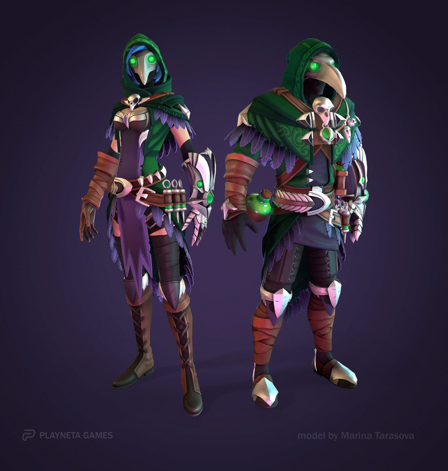 Plague doctor - armor set.