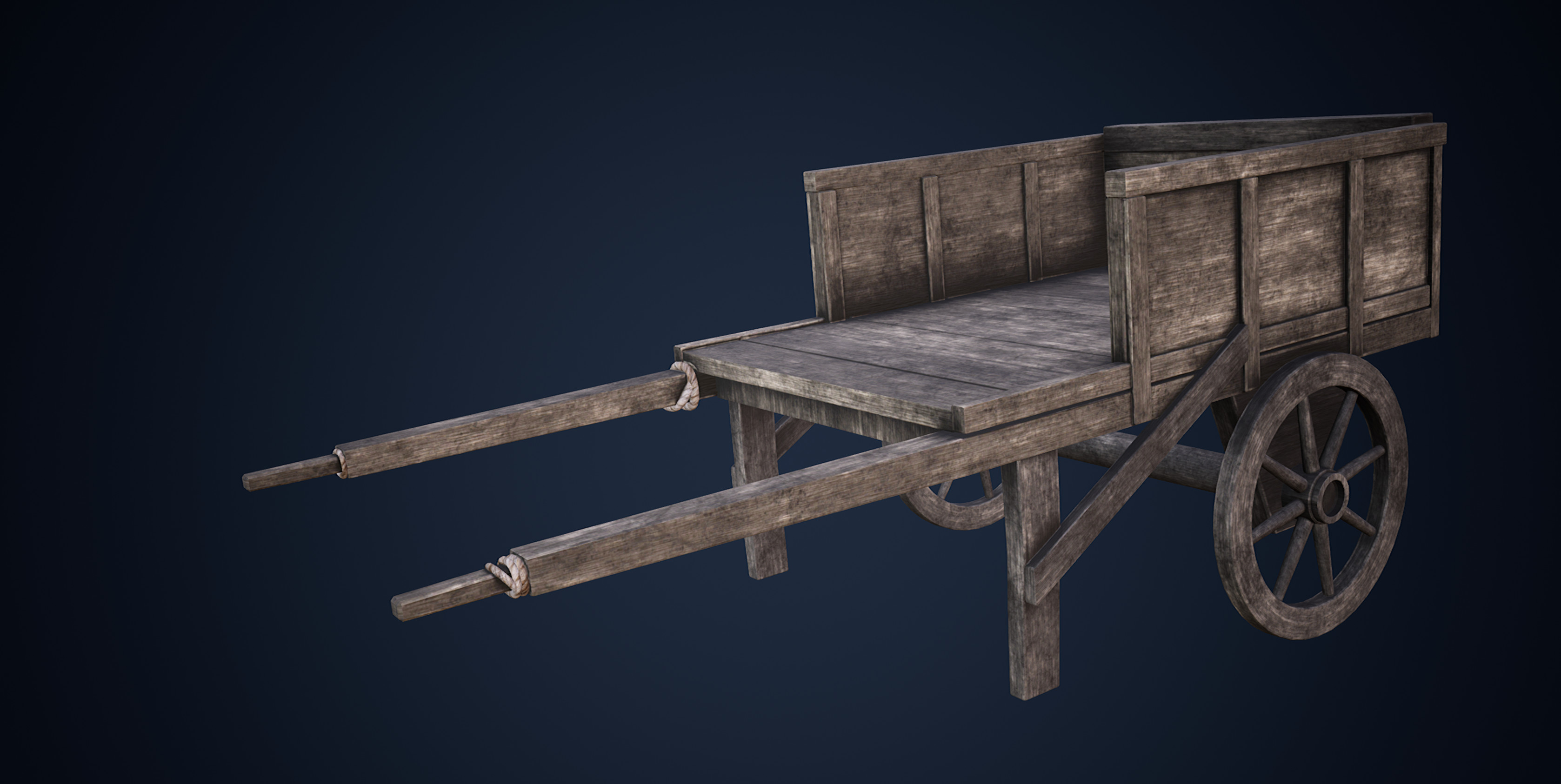 A Wagon (Painted with Substance)