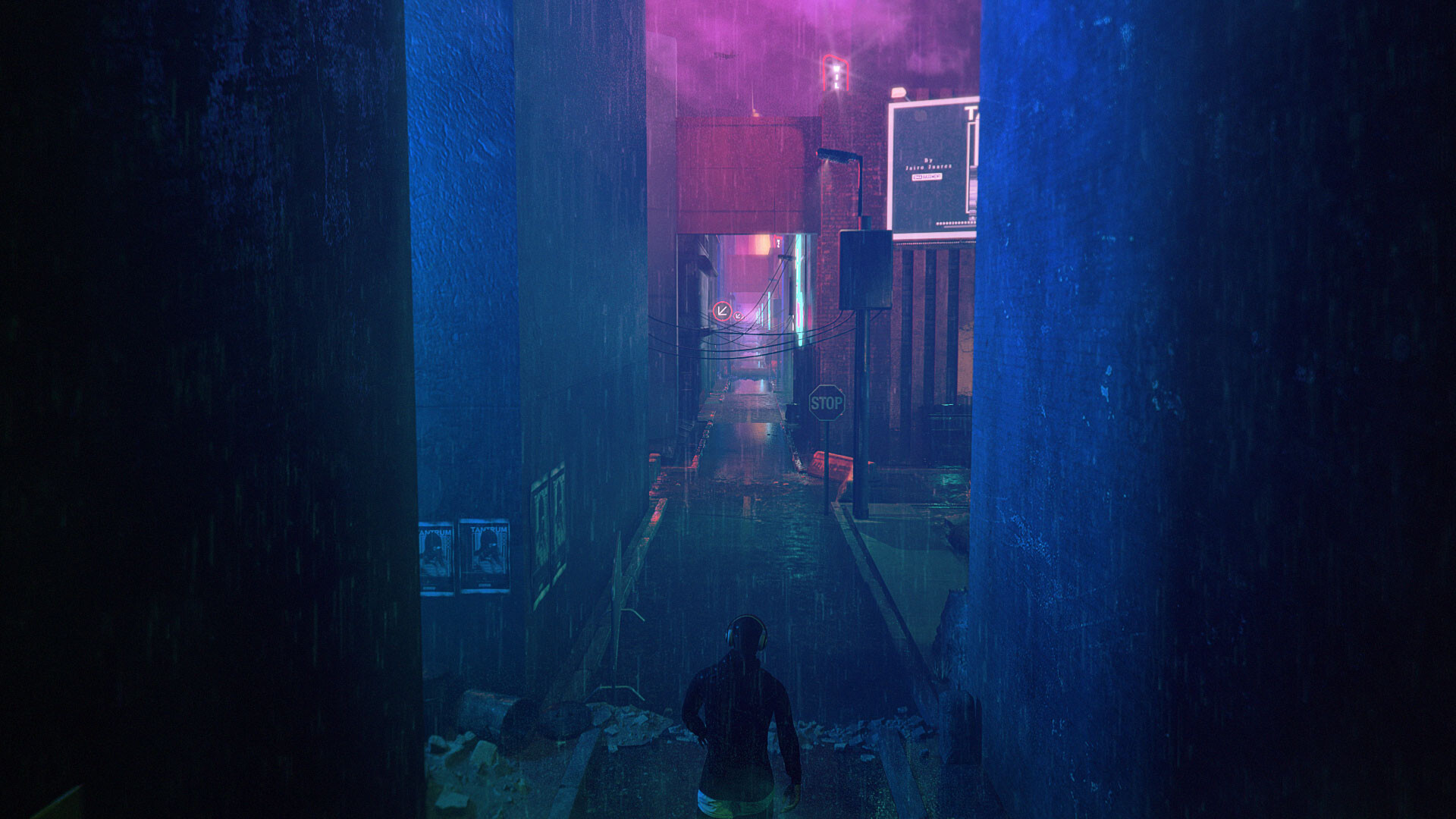 ArtStation Dark Alley Loop