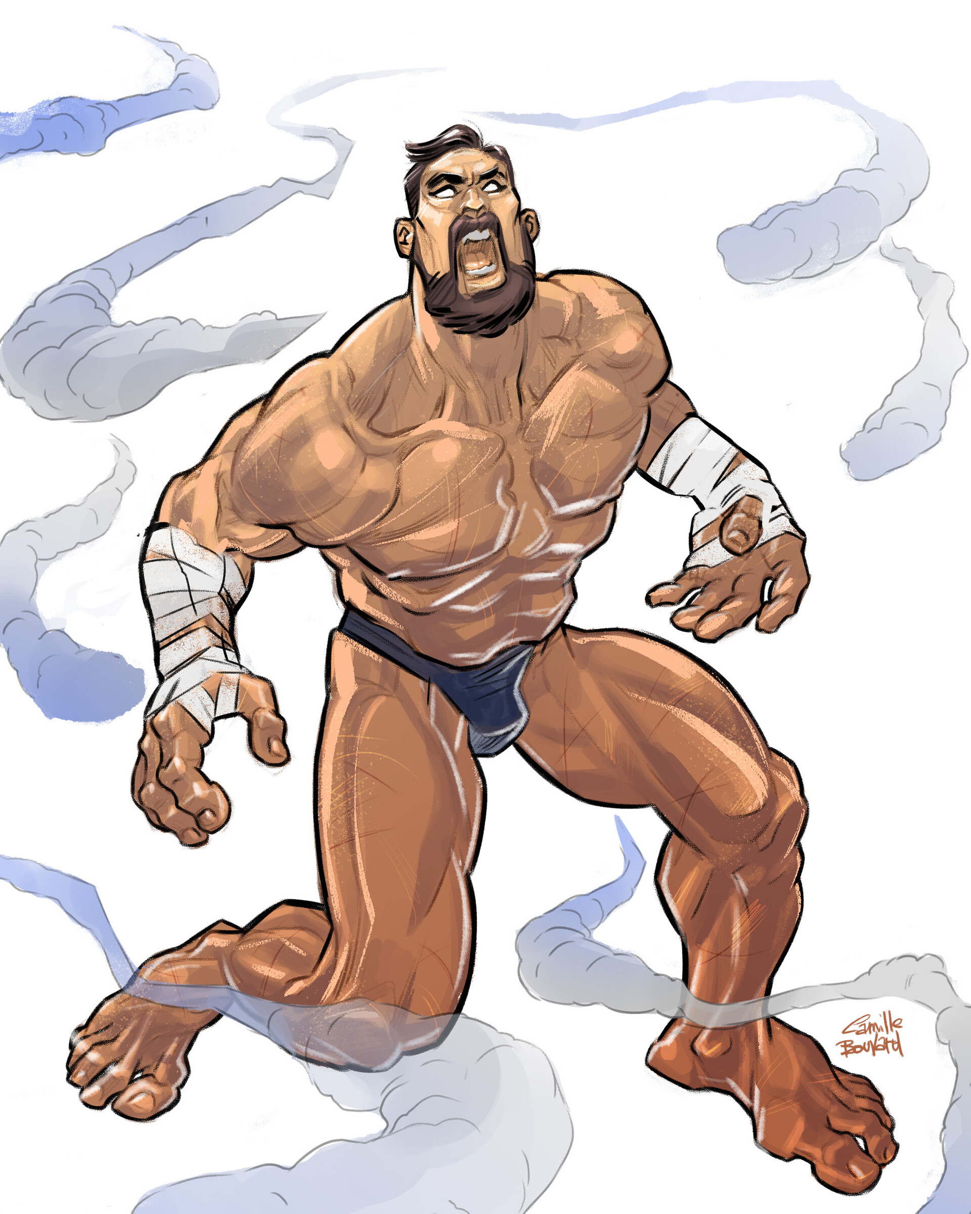 ArtStation - Heracles Furioso - Ready to Brawl