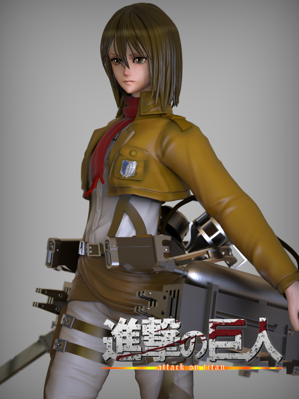 Aurelien オレリアン Mikasa Ackerman Attack On Titan