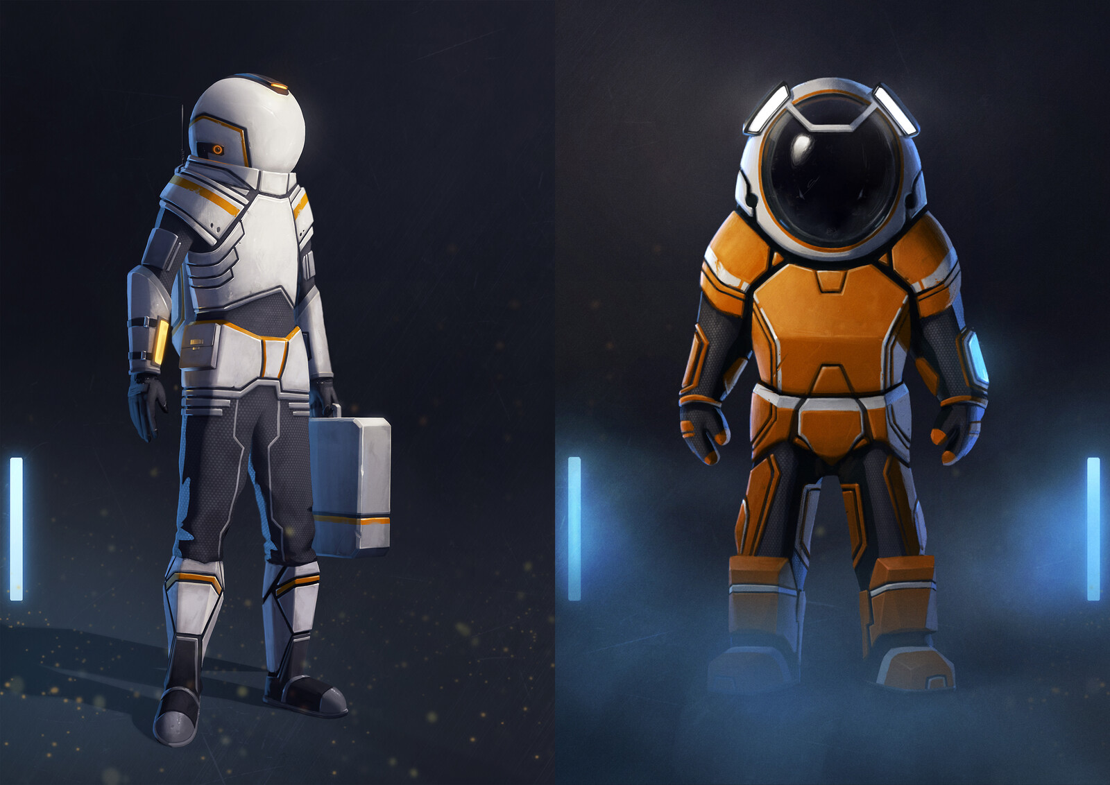 Exogate Initiative - Space exploration suits - concepts