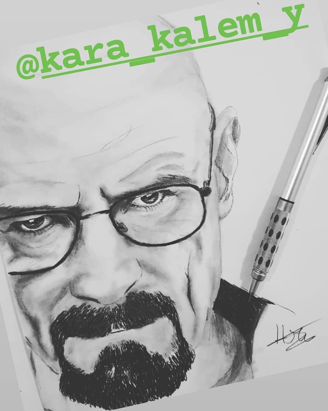 artstation karakalem portre haci