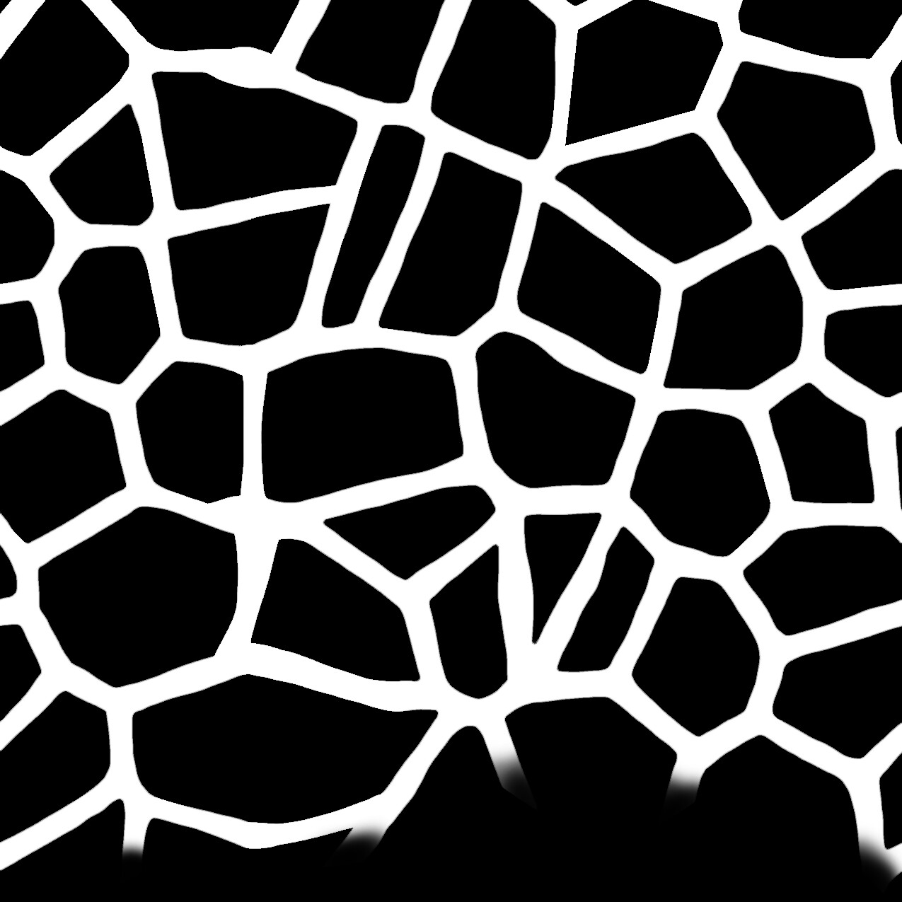 Voronoi texture, created in Illustrator and touched up in Photoshop; script used is mentioned in description.