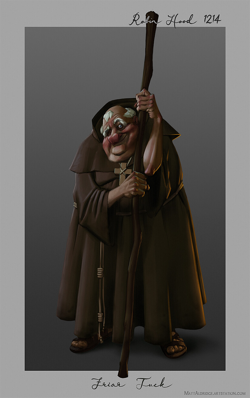 Matt Aldridge Robin Hood 1214 Friar Tuck