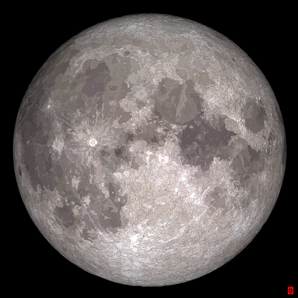 ArtStation Full moon in October