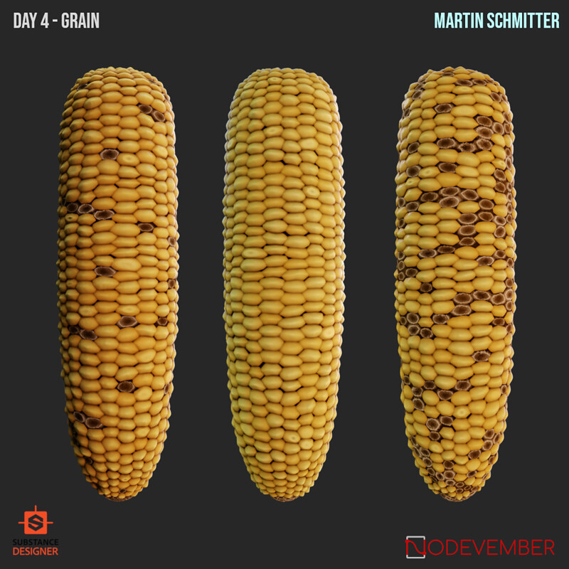 Nodevember 2020 - Day 4 - Grain (Corn)