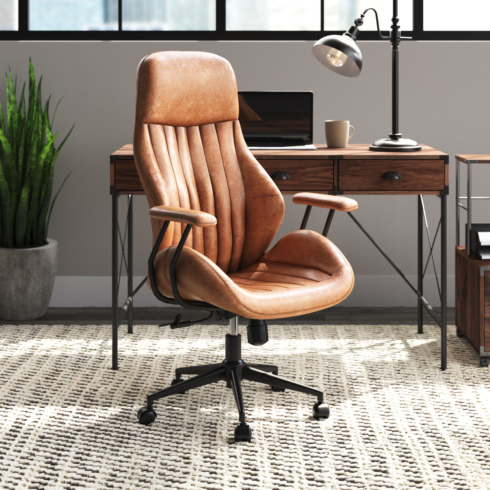 ArtStation Wayfair 3D Leather Office Chair