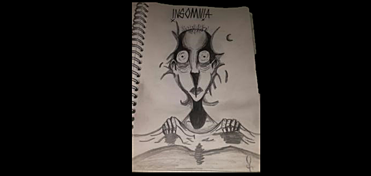 ArtStation Drawning Insomnia (inspired by Shawn coss) X,X