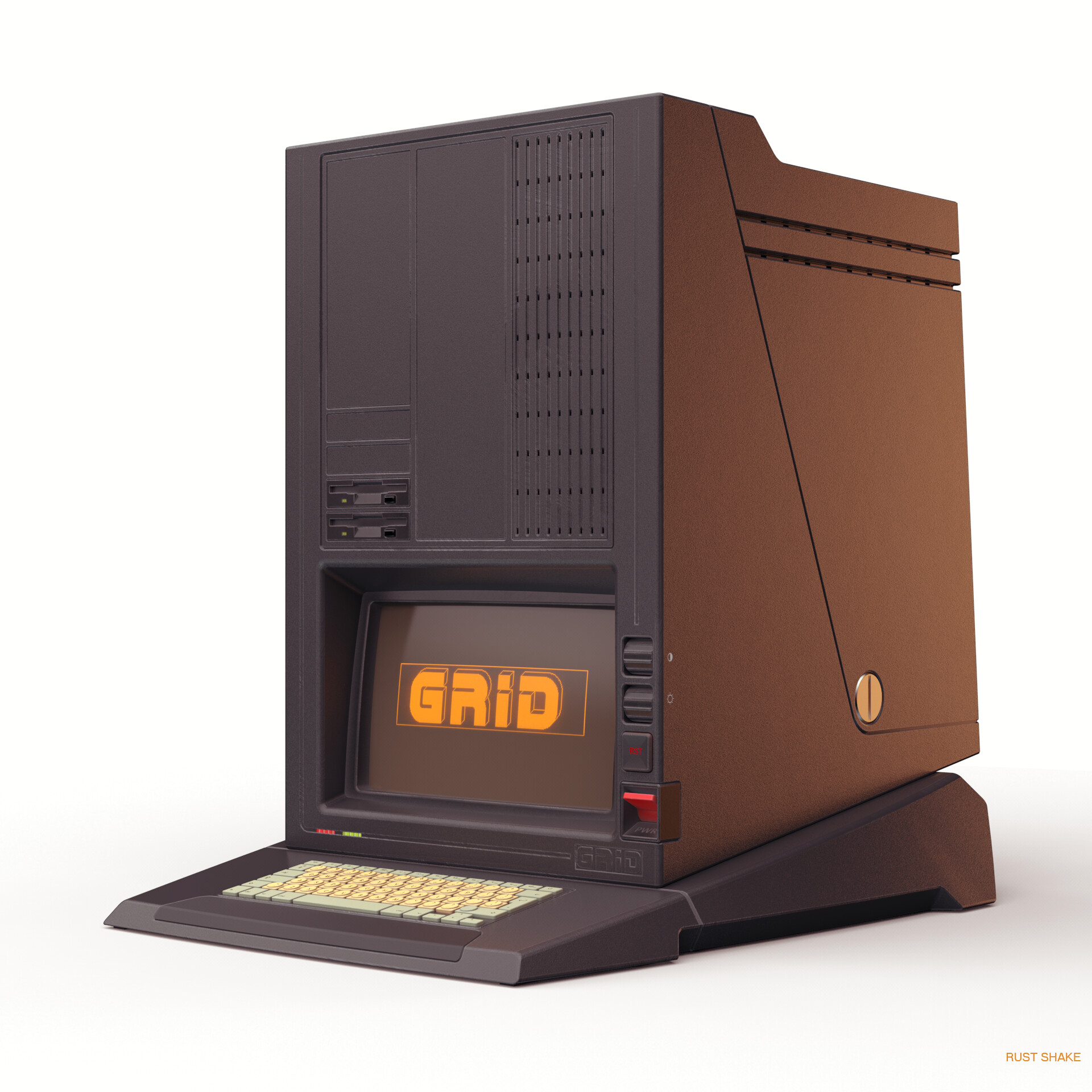 wallpapers How To Grid A Picture On The Computer grid computer rust shake