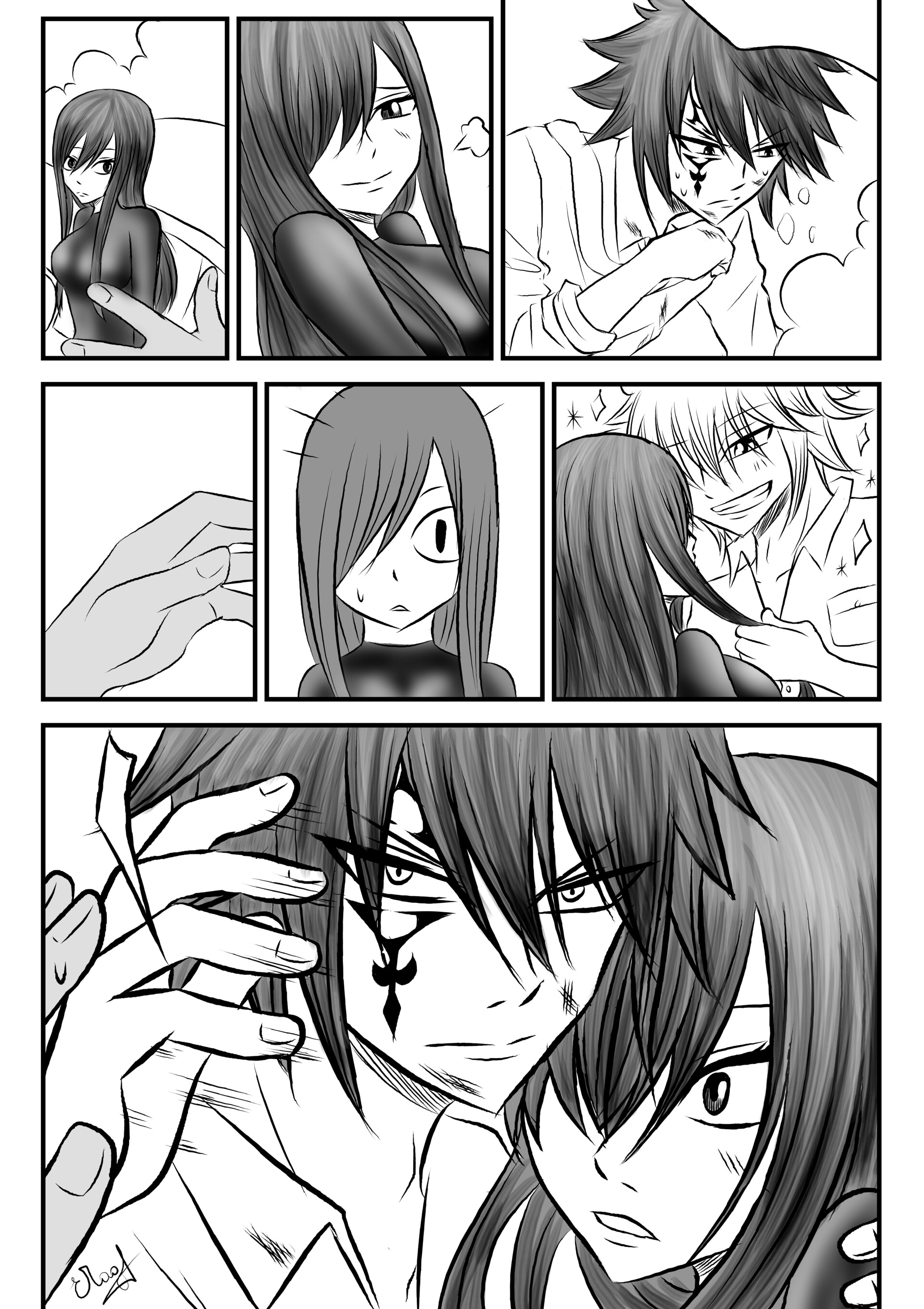Artstation Jerza From Fairy Tail Eva Maguerramova I love the mashima is as much of fan of his own work as the fans are. jerza from fairy tail eva maguerramova