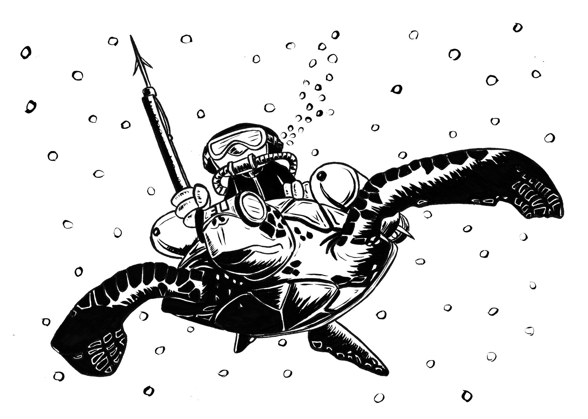 Mjtartworks Turtle Soldier