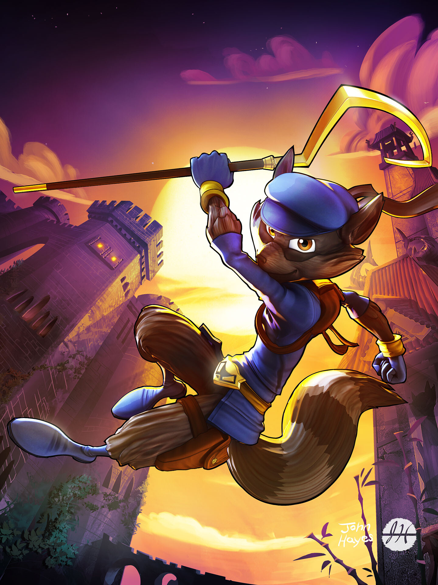 ArtStation - Sly Cooper - Honor Among Thieves