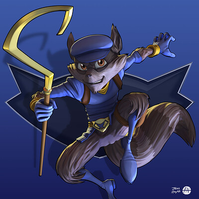 ArtStation - Sir Galleth, from the game Sly Cooper: Thieves in Time