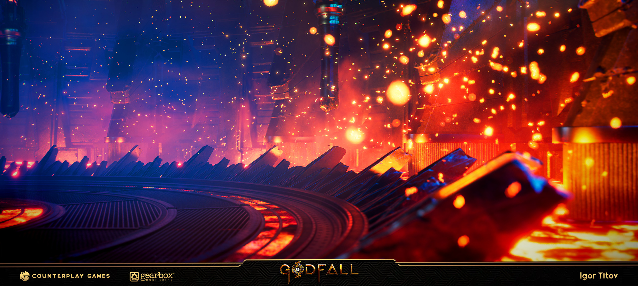 Igor Titov - Godfall Grieves Sunsteel Arena Lighting
