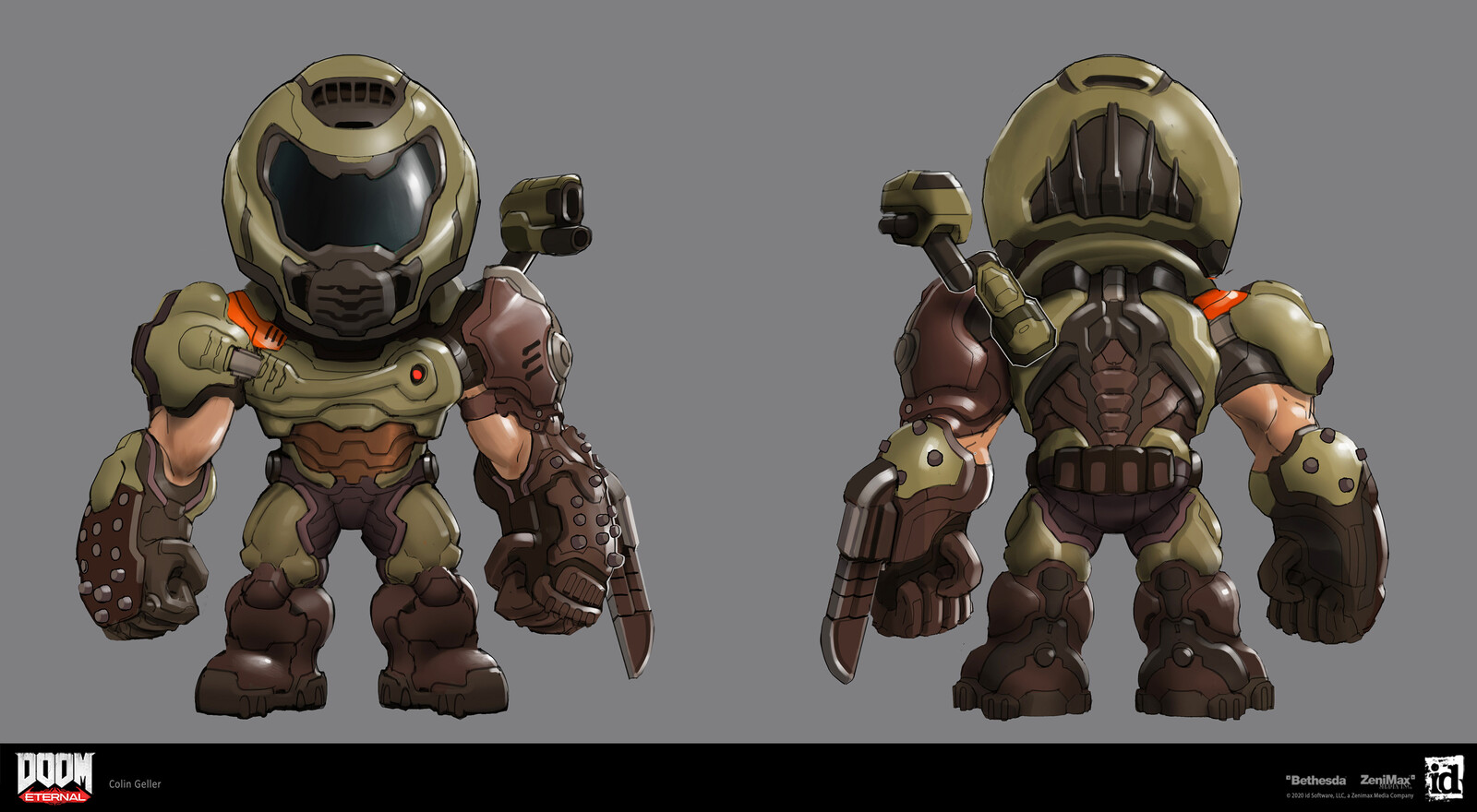 doom eternal mini slayer collectible