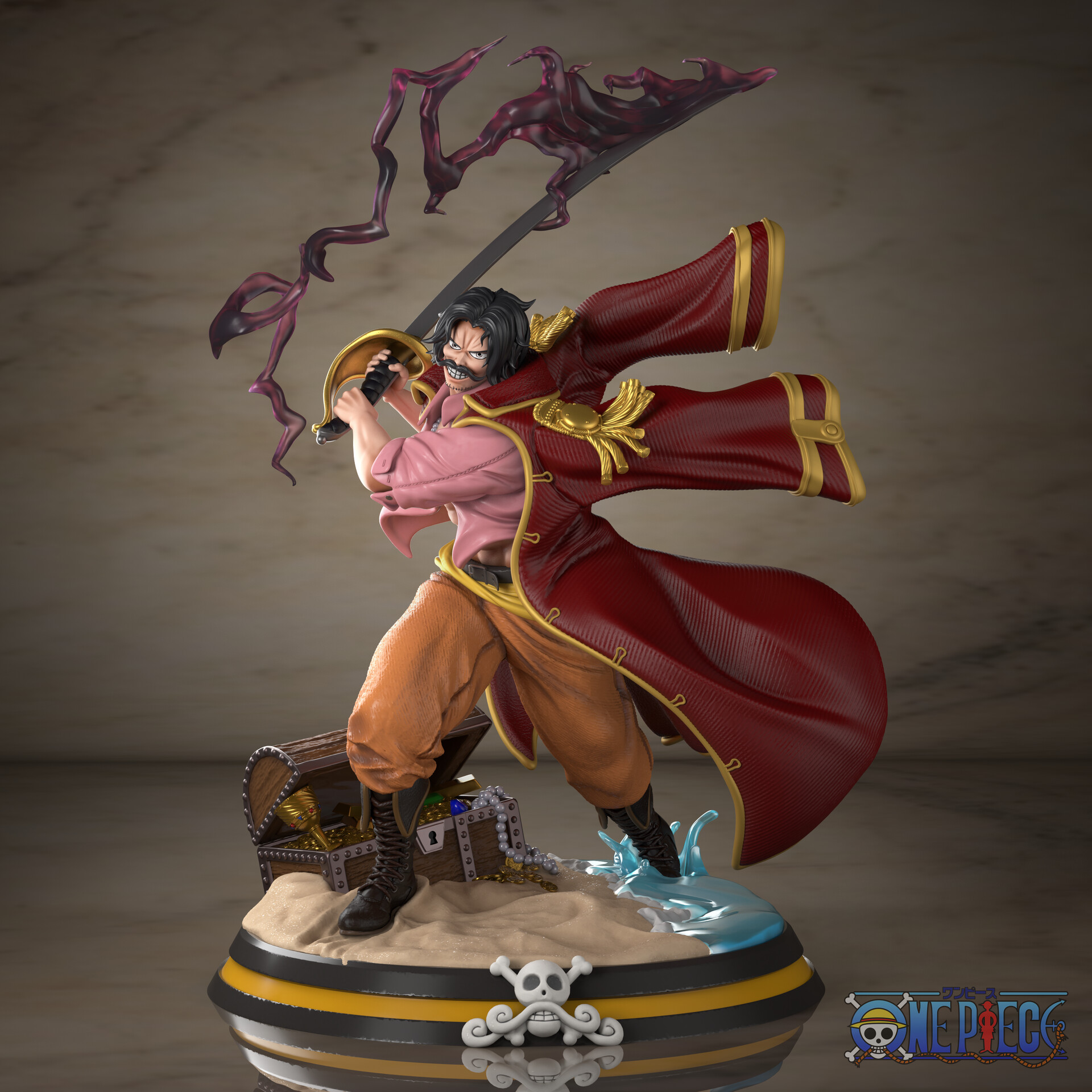 Artstation Gol D Roger One Piece Fanart Daniel Villanueva Artstation Gol D Roger One Piece Fanart Daniel Villanueva