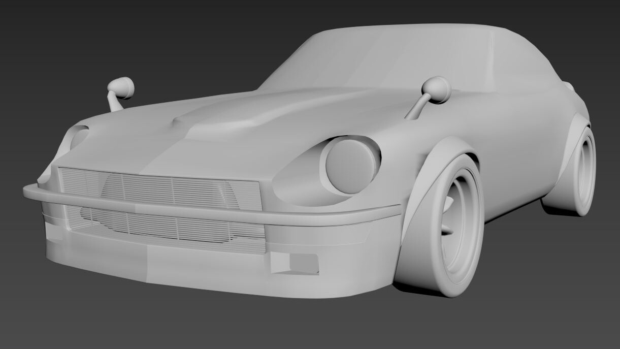 ArtStation - Devil Z 3D Model (WIP)