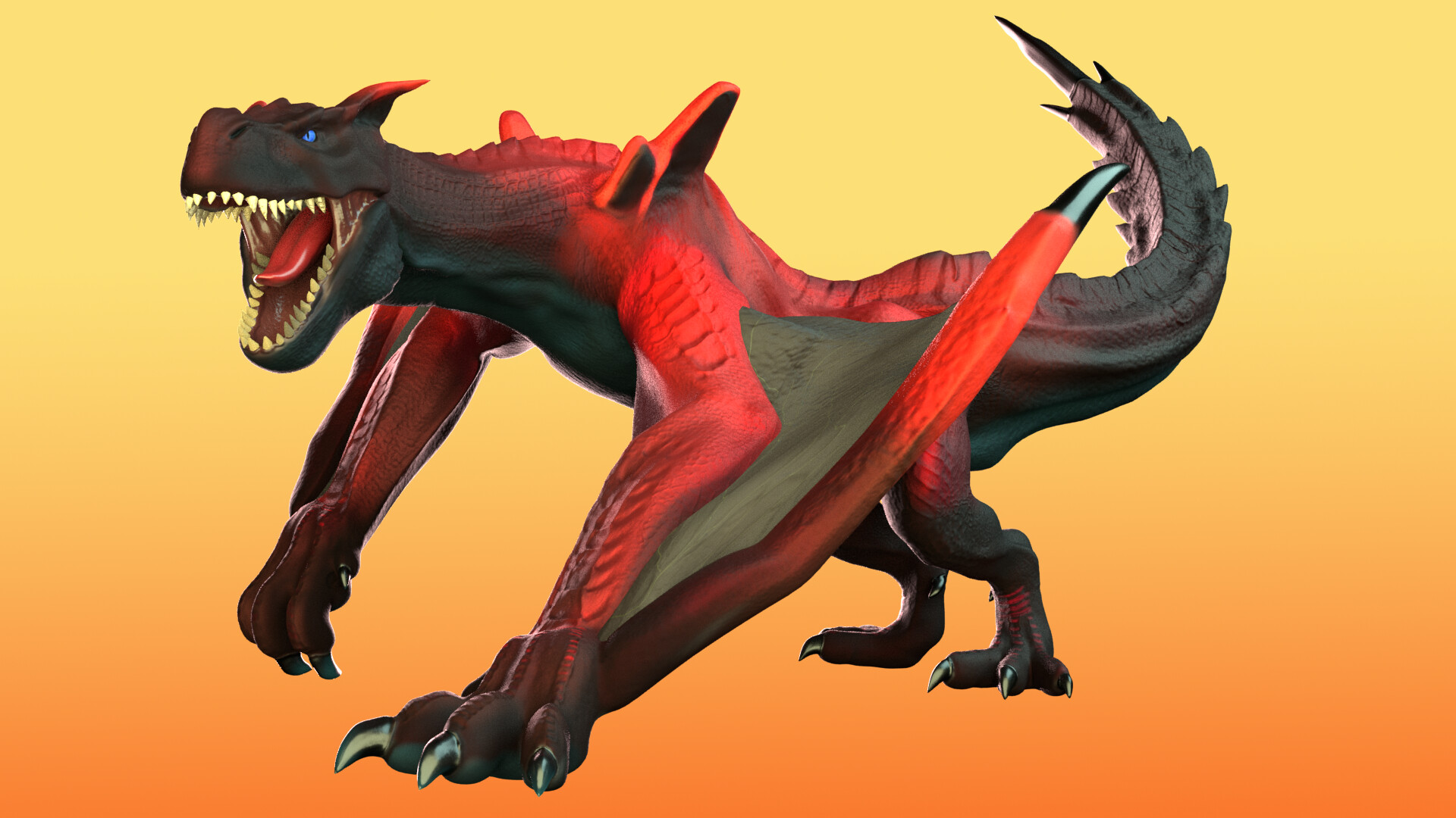 Artstation Molten Tigrex James Johnson Game model renders of molten tigrex. artstation molten tigrex james johnson