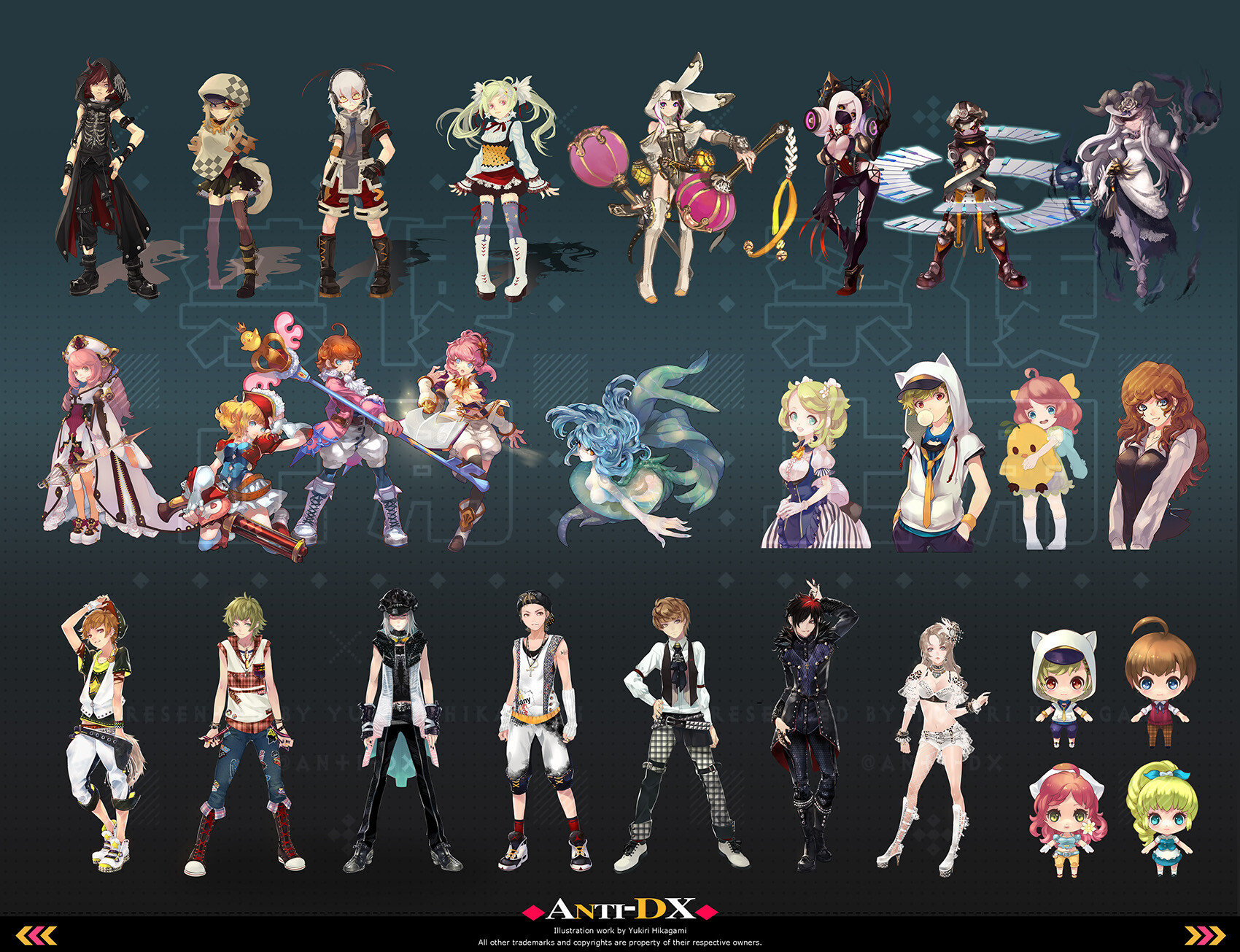 ArtStation 【CopyRight】Characters Design