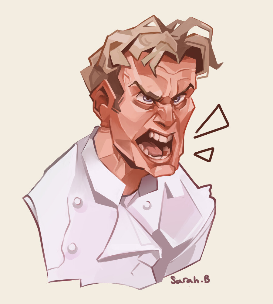 ArtStation - Gordon Ramsay