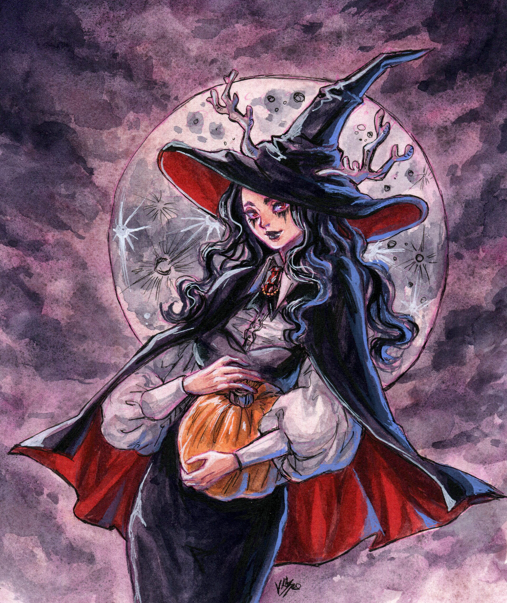 ArtStation - Pumpkin Witch