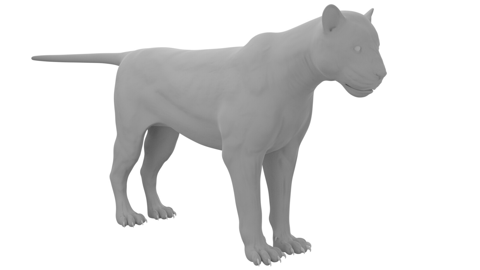 Grey render.