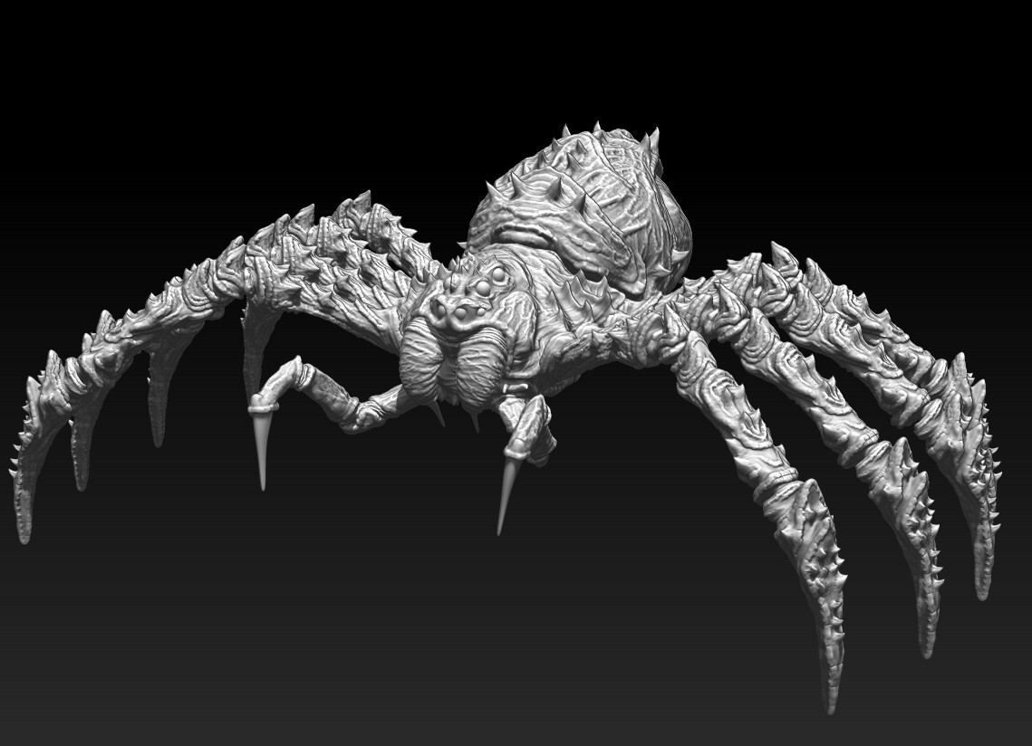 ArtStation - Bloodweaver Spider