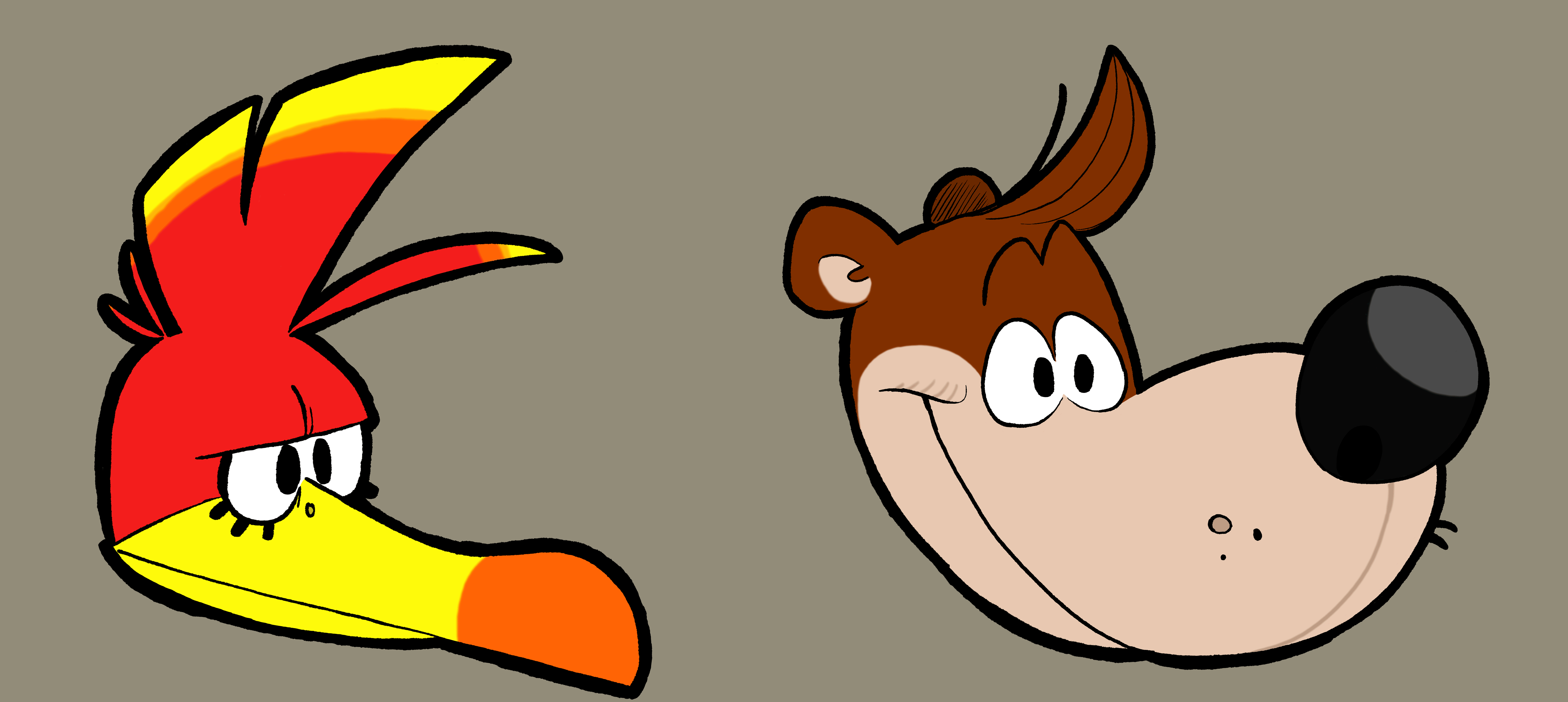 ArtStation Banjo Kazooie unfinished project, Nick DelRosso