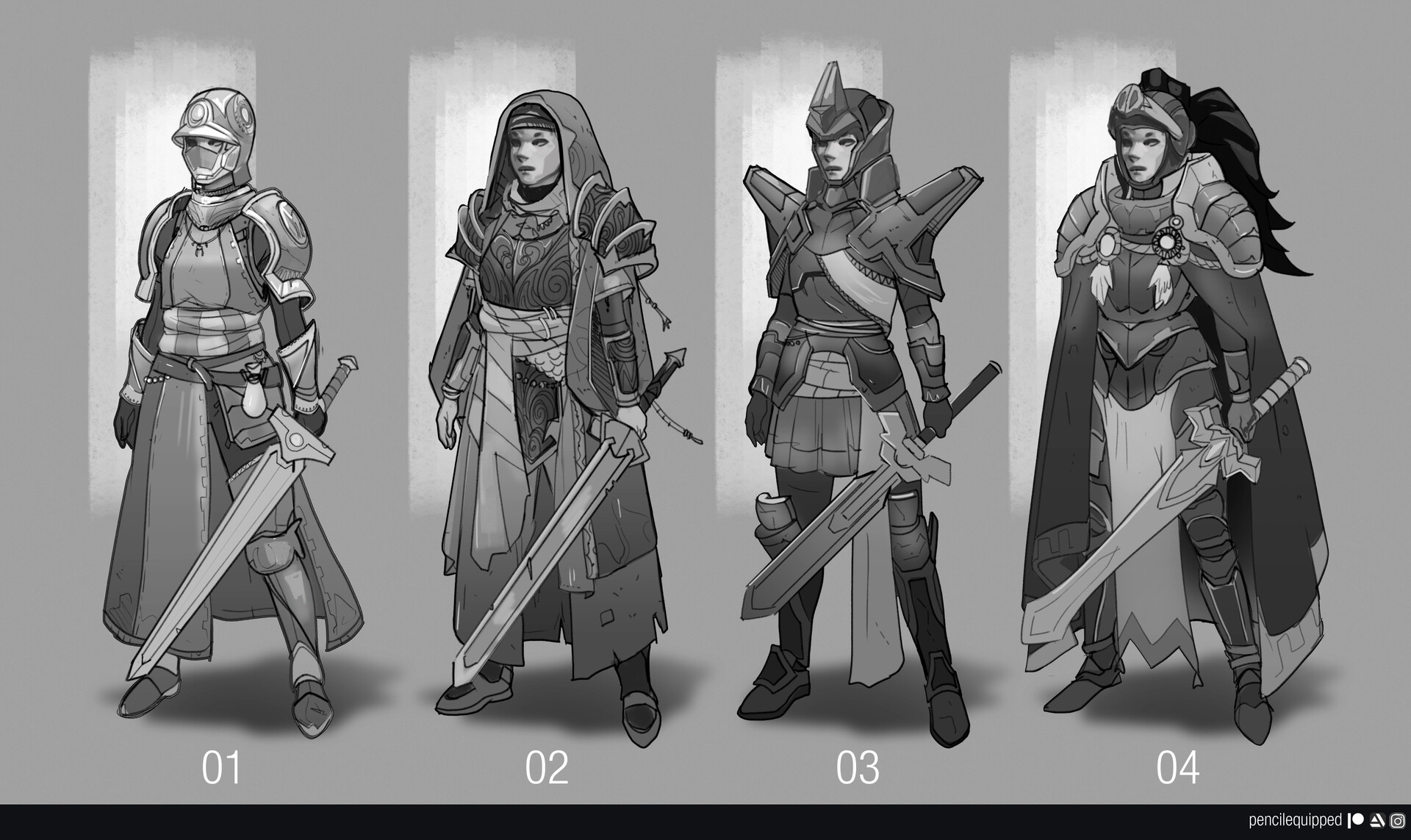 ArtStation - Fantasy Armor Concepts