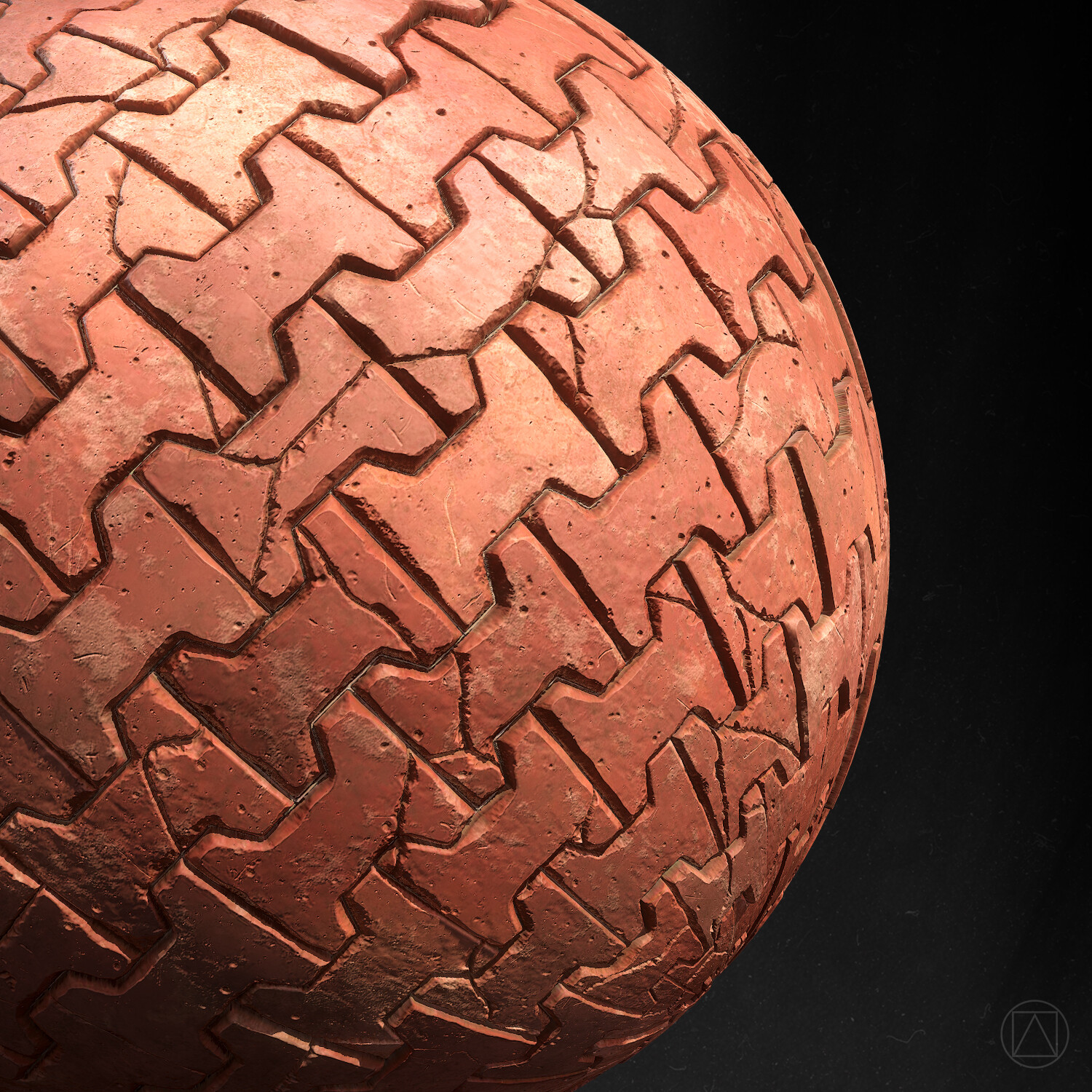 Sphere detail.