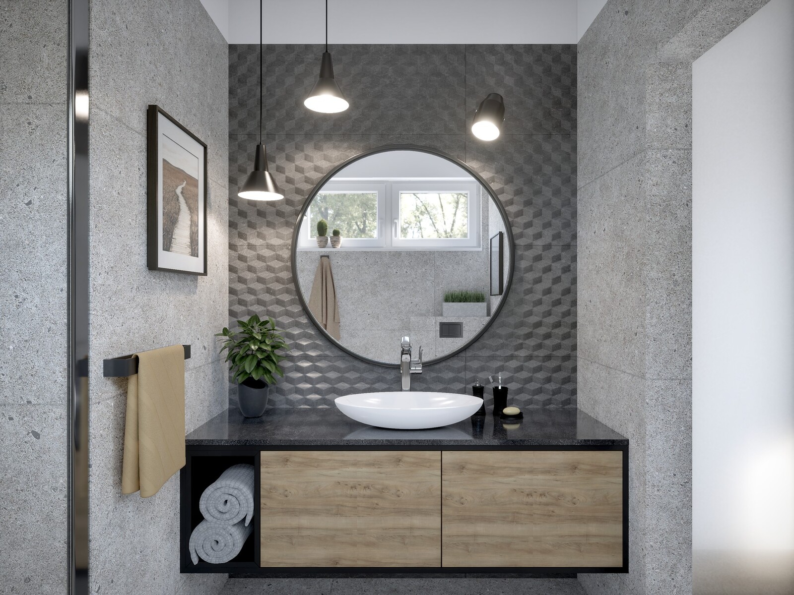 Bathroom Interior Archviz - Unreal Engine / UE4 + RTX